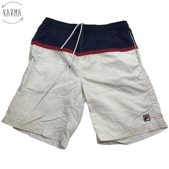 fila swim trunks mens